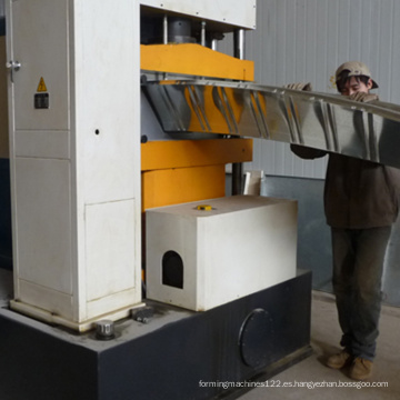 Máquina de formación de rollo de techo múltiple de la junta de tornillo para el rollo de techo para el hangar de la aeronave